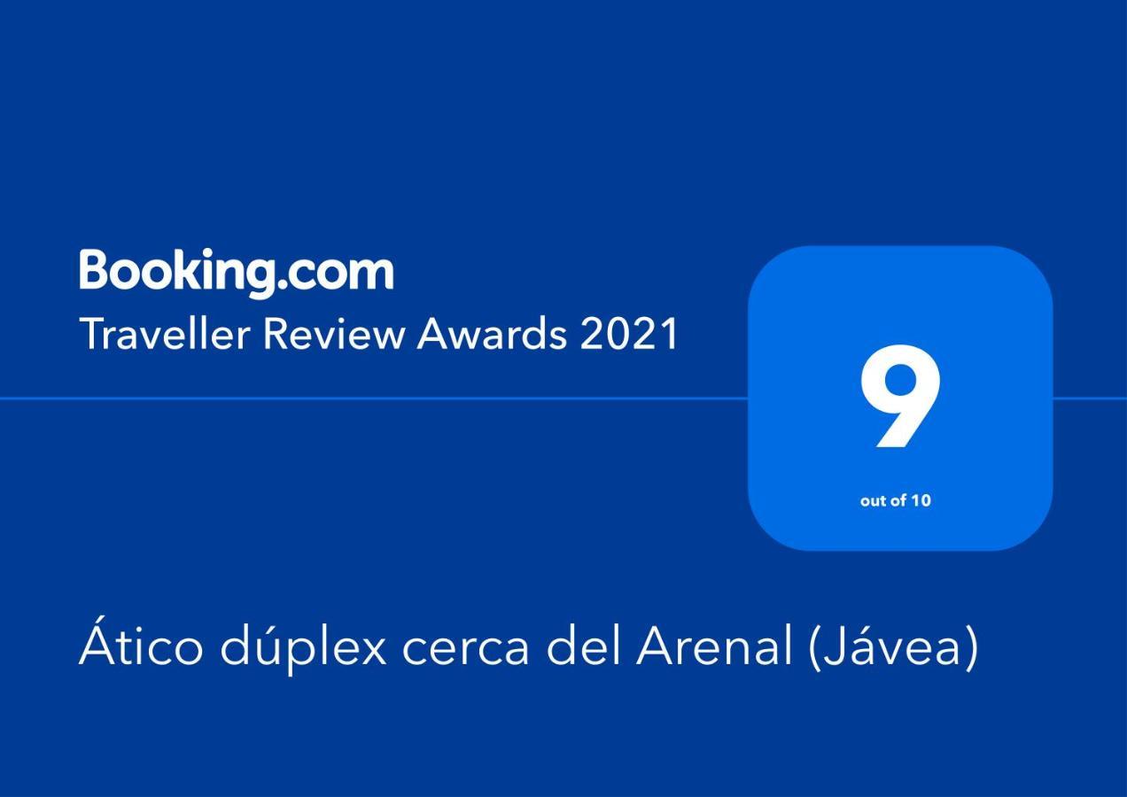 Atico Duplex Cerca Del Arenal Lejlighed Jávea Eksteriør billede